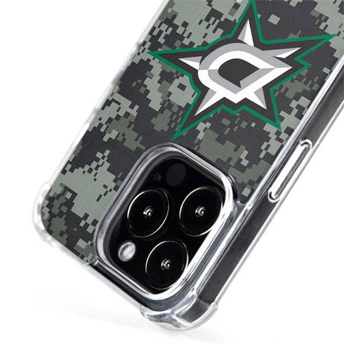 NHL Dallas Stars Camo iPhone 15 Pro MagSafe Case